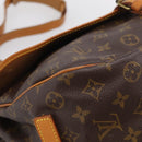 LOUIS VUITTON Monogram Saumur 35 Shoulder Bag M42254 LV Auth 207125V-11