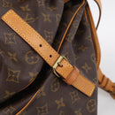 LOUIS VUITTON Monogram Saumur 35 Shoulder Bag M42254 LV Auth 207125V-14