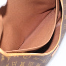 LOUIS VUITTON Monogram Saumur 35 Shoulder Bag M42254 LV Auth 207125V-22