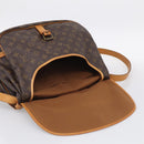 LOUIS VUITTON Monogram Saumur 35 Shoulder Bag M42254 LV Auth 207125V-25