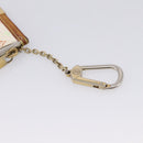 LOUIS VUITTON Monogram Multicolor Pochette Cles Purse White M92655 Auth 207127-12