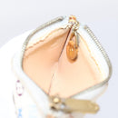 LOUIS VUITTON Monogram Multicolor Pochette Cles Purse White M92655 Auth 207127-17