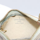 LOUIS VUITTON Damier Azur Pochette Cles Coin Purse N62659 LV Auth 207128-14