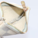 LOUIS VUITTON Damier Azur Pochette Cles Coin Purse N62659 LV Auth 207128-16