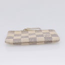LOUIS VUITTON Damier Azur Pochette Cles Coin Purse N62659 LV Auth 207128-7