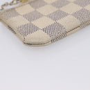LOUIS VUITTON Damier Azur Pochette Cles Coin Purse N62659 LV Auth 207128-9