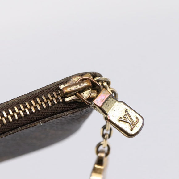 LOUIS VUITTON Monogram Pochette Cles Coin Purse M60033 LV Auth 207129
