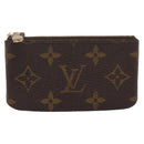 LOUIS VUITTON Monogram Pochette Cles Coin Purse M60033 LV Auth 207129-2