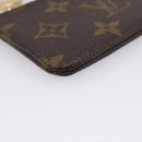 LOUIS VUITTON Monogram Pochette Cles Coin Purse M60033 LV Auth 207129-9
