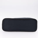 HERMES Kabak Elan PM Hand Bag Canvas Black Auth 207140-11