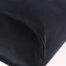 HERMES Kabak Elan PM Hand Bag Canvas Black Auth 207140-15
