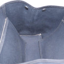 HERMES Kabak Elan PM Hand Bag Canvas Black Auth 207140-18