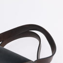 HERMES Kabak Elan PM Hand Bag Canvas Black Auth 207140-8