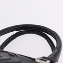 GUCCI Hand Bag Leather Red Silver Auth 207145-9