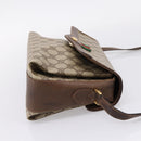 GUCCI GG Supreme Web Sherry Line Bag PVC Beige Gold 164 02 084 Auth 207146-5