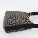 Christian Dior Trotter Canvas Shoulder Bag Gray Silver Auth 207147-5