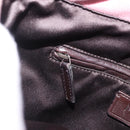 Saint Laurent Kahala Tote Bag Canvas Pink Silver Auth 207152A-25