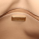 Christian Dior Trotter Canvas Hand Bag PVC Navy Gold Auth 207155A-16