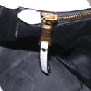 Miu Miu Shoulder Bag Leather White Gold Auth 207160V-26