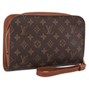 LOUIS VUITTON Monogram Orsay Clutch Bag M51790 LV Auth 207163-1