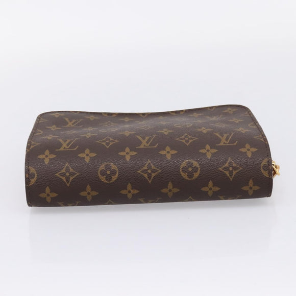 LOUIS VUITTON Monogram Orsay Clutch Bag M51790 LV Auth 207163