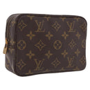 LOUIS VUITTON Monogram Trousse Toilette 18 Pouch M47526 LV Auth 207164-1