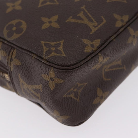 LOUIS VUITTON Monogram Trousse Toilette 18 Pouch M47526 LV Auth 207164