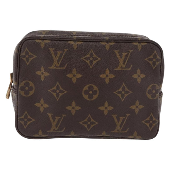 LOUIS VUITTON Monogram Trousse Toilette 18 Pouch M47526 LV Auth 207164