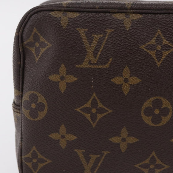LOUIS VUITTON Monogram Trousse Toilette 18 Pouch M47526 LV Auth 207164