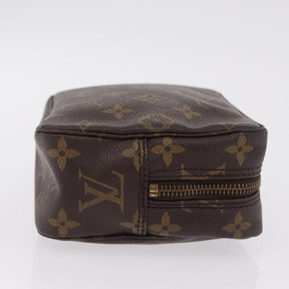 LOUIS VUITTON Monogram Trousse Toilette 18 Pouch M47526 LV Auth 207164