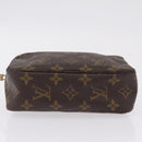 LOUIS VUITTON Monogram Trousse Toilette 18 Pouch M47526 LV Auth 207164-8