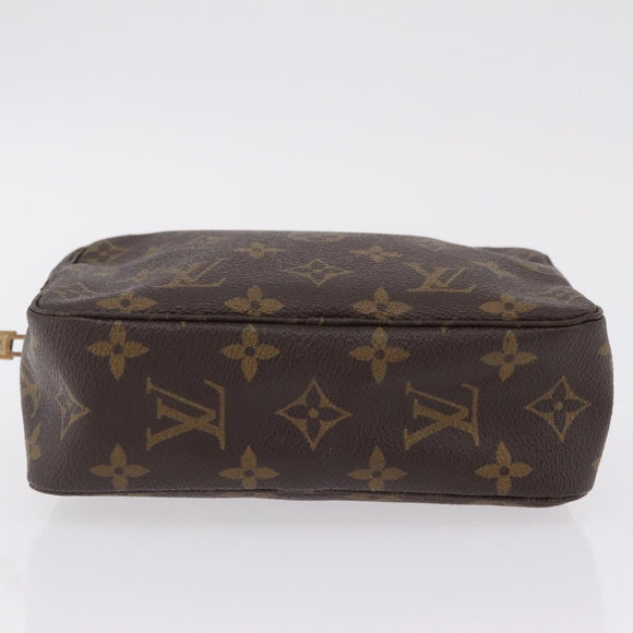 LOUIS VUITTON Monogram Trousse Toilette 18 Pouch M47526 LV Auth 207164