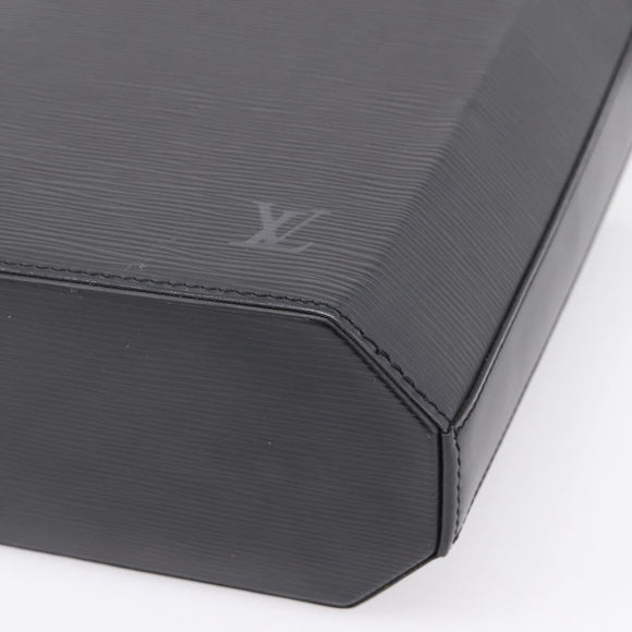LOUIS VUITTON Epi Sac Sou Shoulder Bag Black M80161 LV Auth 207170
