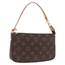 LOUIS VUITTON Monogram Pochette Accessoires Pouch M51980 LV Auth 207172V-1