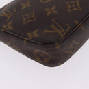 LOUIS VUITTON Monogram Pochette Accessoires Pouch M51980 LV Auth 207172V-13