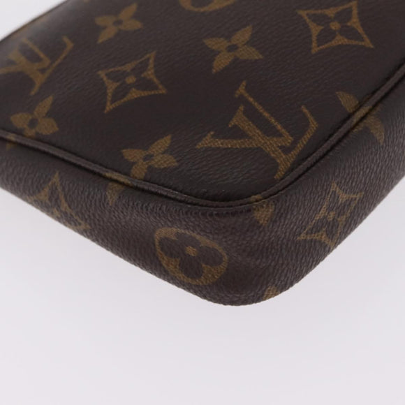 LOUIS VUITTON Monogram Pochette Accessoires Pouch M51980 LV Auth 207172V