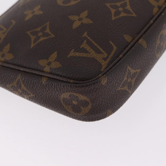 LOUIS VUITTON Monogram Pochette Accessoires Pouch M51980 LV Auth 207172V