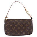 LOUIS VUITTON Monogram Pochette Accessoires Pouch M51980 LV Auth 207172V-2