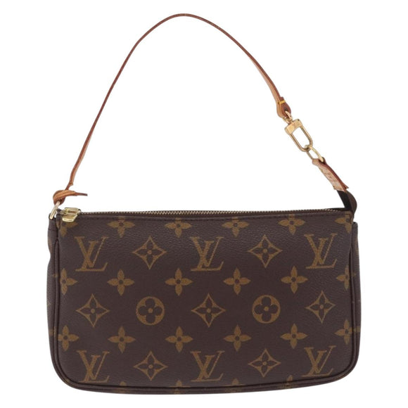 LOUIS VUITTON Monogram Pochette Accessoires Pouch M51980 LV Auth 207172V