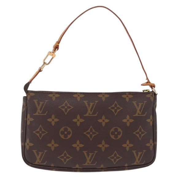 LOUIS VUITTON Monogram Pochette Accessoires Pouch M51980 LV Auth 207172V