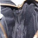 Coach Shoulder Bag Leather 2way Brown Gold Auth 207184A-19