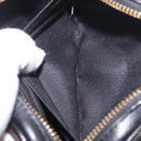Coach Shoulder Bag Leather 2way Brown Gold Auth 207184A-21