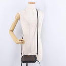 Coach Shoulder Bag Leather 2way Brown Gold Auth 207184A-23
