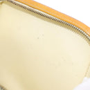 LOUIS VUITTON Monogram Vernis Wooster Bag Lime Yellow M91075 LV Auth 207200-25
