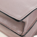 Miu Miu Shoulder Bag Leather Pink Gold 5BH087 Auth 207201M-20