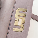 Miu Miu Shoulder Bag Leather Pink Gold 5BH087 Auth 207201M-23