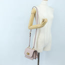 Miu Miu Shoulder Bag Leather Pink Gold 5BH087 Auth 207201M-30