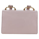 Miu Miu Shoulder Bag Leather Pink Gold 5BH087 Auth 207201M-2
