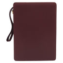 Cartier Must Line Clutch Bag Leather Bordeaux Gold Auth 207205V-3