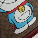 GUCCI Micro GG Supreme Doraemon Backpack PVC Beige Gold 647816 Auth 207209M-18